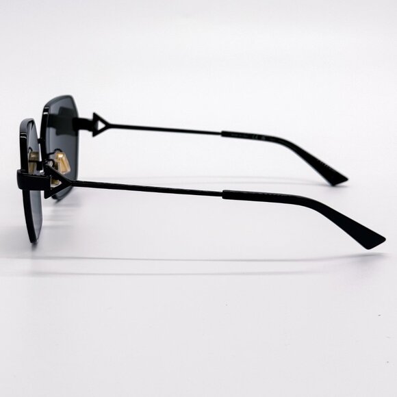 NEW BOTTEGA VENETA BV1224S 001 WOMEN BLACK/GREY SUNGLASSES BOTTEGA VENETA - Picture 7 of 12